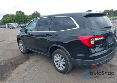 2019 Honda Pilot Lx из США, поврежденный, VIN 5FNYF6H12KB030980